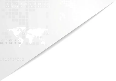 Light gray technology corporate background Stockillustratie