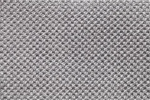 Light gray textile background with checkered pattern. Structure of fabric mac Foto stock