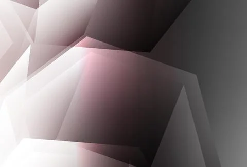 Light Gray vector abstract polygonal background. Stock Illustration