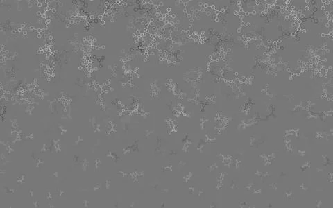 Light Gray vector backdrop with artificial intelligence data. イラスト素材