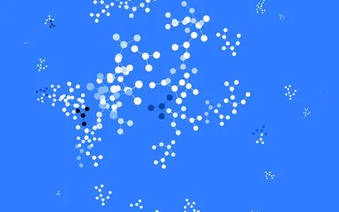 Light Gray vector backdrop with artificial intelligence data. Stock Illustration