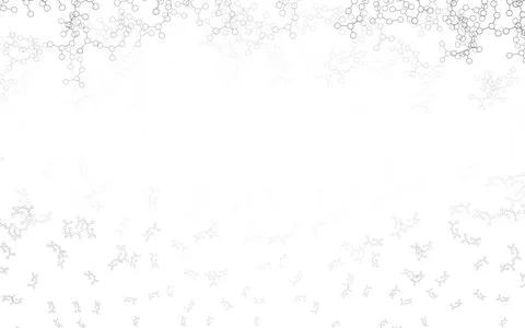 Light Gray vector backdrop with artificial intelligence data. イラスト素材