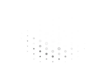 Light Gray vector backdrop with dots. Stock Illustration