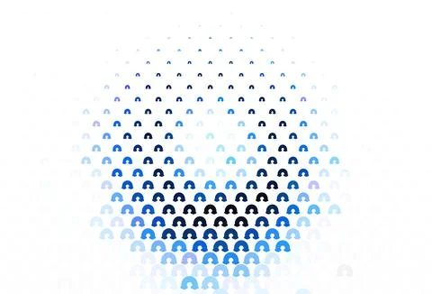 Light Gray vector backdrop with rainbows, clouds. イラスト素材