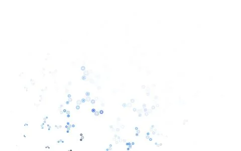 Light Gray vector background with bubbles. Stock Illustration