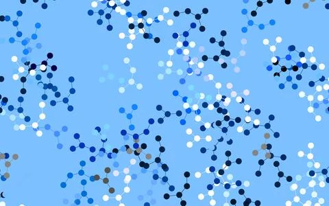 Light Gray vector background with forms of artificial intelligence. 库存插图