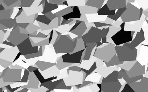 Light Gray vector background with hexagons. Stock Illustration