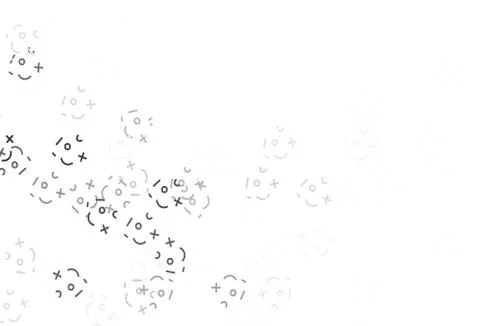 Light Gray vector background with math elements. Stockillustratie