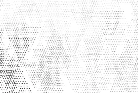 Light Gray vector background with polygonal style with circles. Stock Illustration