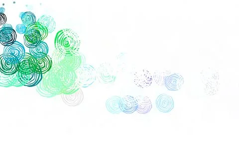 Light Gray vector doodle pattern with roses. Stock Illustration