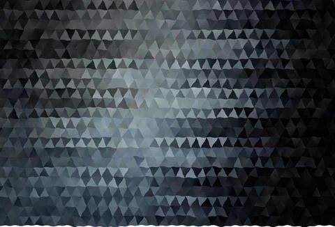 Light Gray vector gradient triangles texture. Illustrazione stock