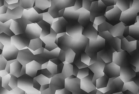 Light Gray vector gradient triangles pattern. Stock Illustration