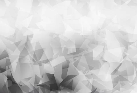 Light Gray vector gradient triangles pattern. Illustrazione stock