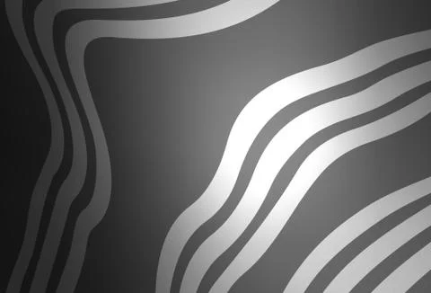 Light Gray vector layout with curved lines. Stock Illustration