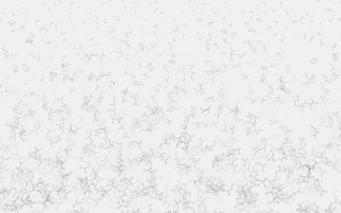 Light Gray vector pattern with artificial intelligence network. Stock Illustration