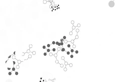 Light Gray vector pattern with artificial intelligence network. 스톡 일러스트