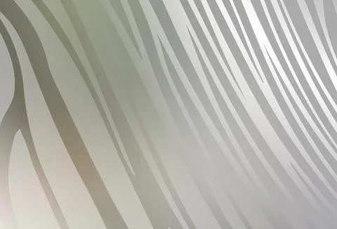 Light Gray vector pattern with curved lines. Stock Illustration
