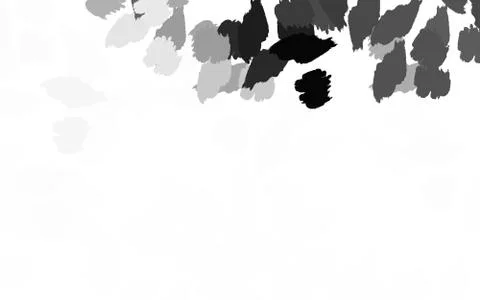 Light Gray vector pattern with random forms. Stock Illustration