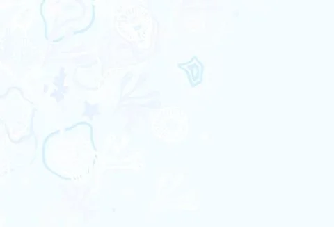 Light Gray vector pattern with random forms. Illustrazione stock