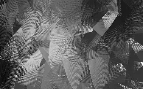 Light Gray vector pattern with random forms. Illustrazione stock