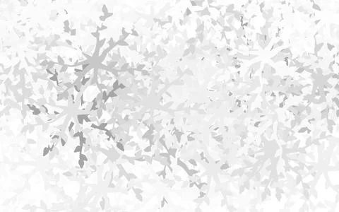 Light Gray vector pattern with random forms. Illustrazione stock