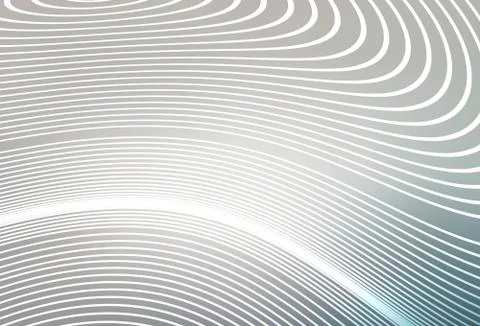 Light Gray vector pattern with wry lines. Illustrazione stock