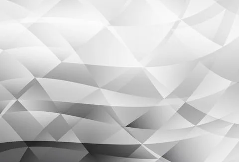 Light Gray vector polygonal pattern. Stock Illustration