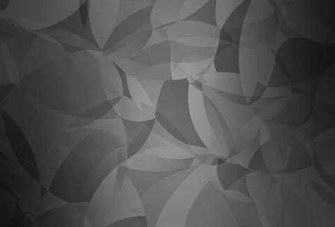 Light Gray vector polygonal pattern. Stock Illustration