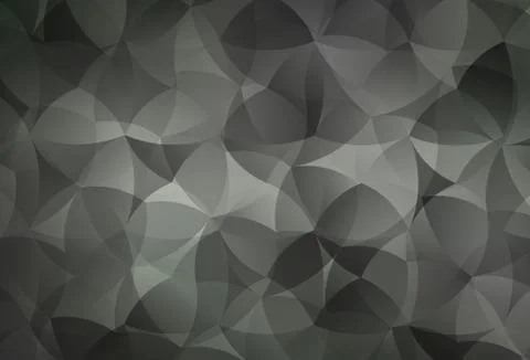 Light Gray vector shining triangular background. Stock Illustration