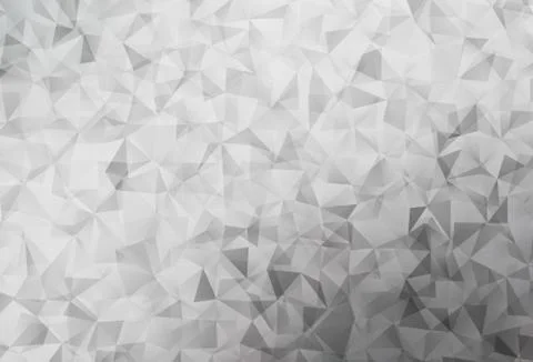 Light Gray vector shining triangular layout. Ilustração Stock