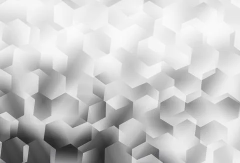 Light Gray vector shining triangular background. Stock Illustration