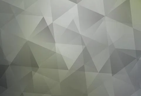 Light Gray vector shining triangular backdrop. Stock Illustration