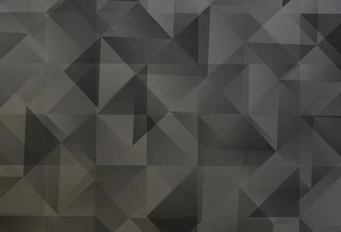 Light Gray vector shining triangular background. Illustrazione stock