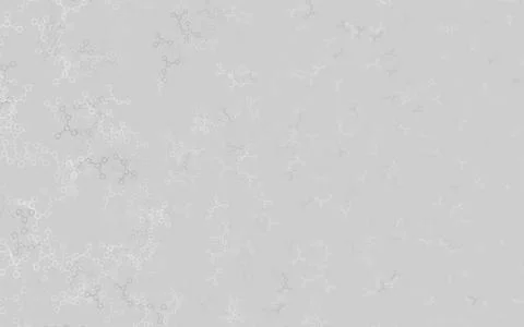 Light Gray vector template with artificial intelligence structure. Stock Illustration