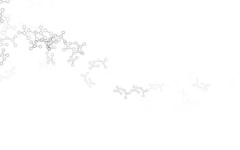 Light Gray vector template with artificial intelligence structure. Stock Illustration