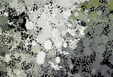 Light Gray vector texture with abstract forms. Stock Illustration