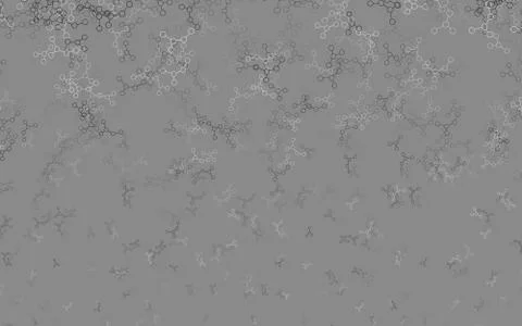 Light Gray vector texture with artificial intelligence concept. Stock Illustration