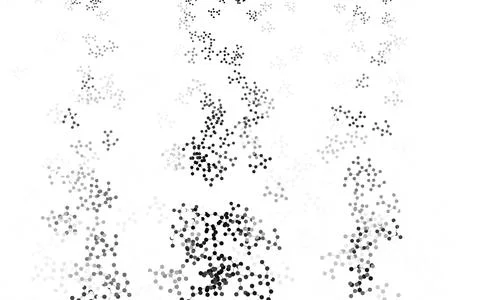 Light Gray vector texture with artificial intelligence concept. Stock Illustration