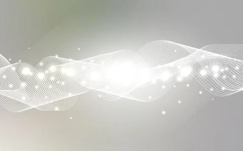 Light Gray vector texture with birthday confetti. Stock-Illustration