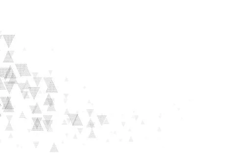 Light Gray vector texture with triangular style with circles. Stockillustratie