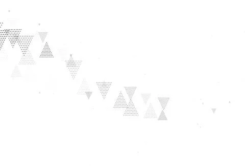 Light Gray vector texture with triangular style with circles. 스톡 일러스트