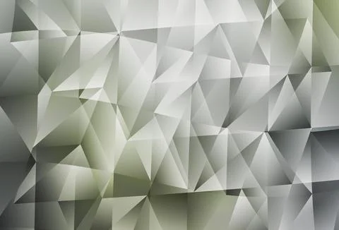 Light Gray vector texture with triangular style. Stock Illustration