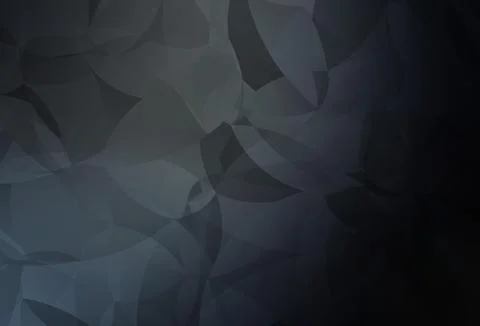 Light Gray vector triangle mosaic background. Stock Illustration