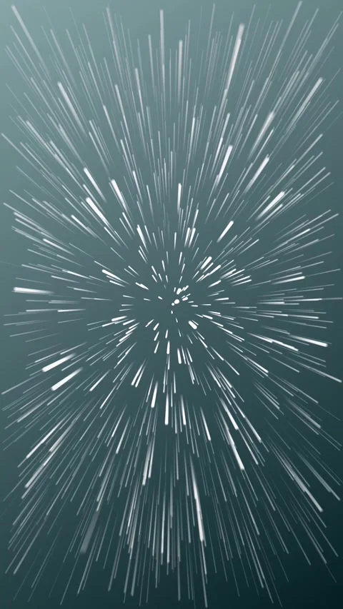 Light Gray Warp Speed Starburst Effect Stock Footage 315746977