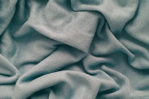 Light gray wrinkled wool texture background Foto stock