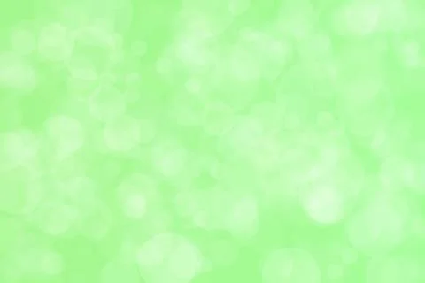 Light green abstract defocused background, circle shape bokeh pattern. 스톡 일러스트