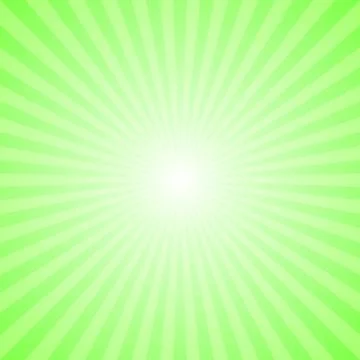 Light green abstract dynamic starburst background Illustrazione stock