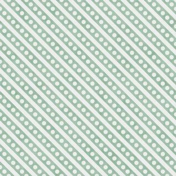 Light green and white small polka dots and stripes pattern repeat background 스톡 일러스트