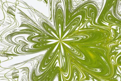 Light green background with lines. abstract gradient illustration Stock Illustration