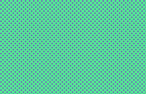 Light green background, with a repeating, pattern of small, purple diamonds 库存插图